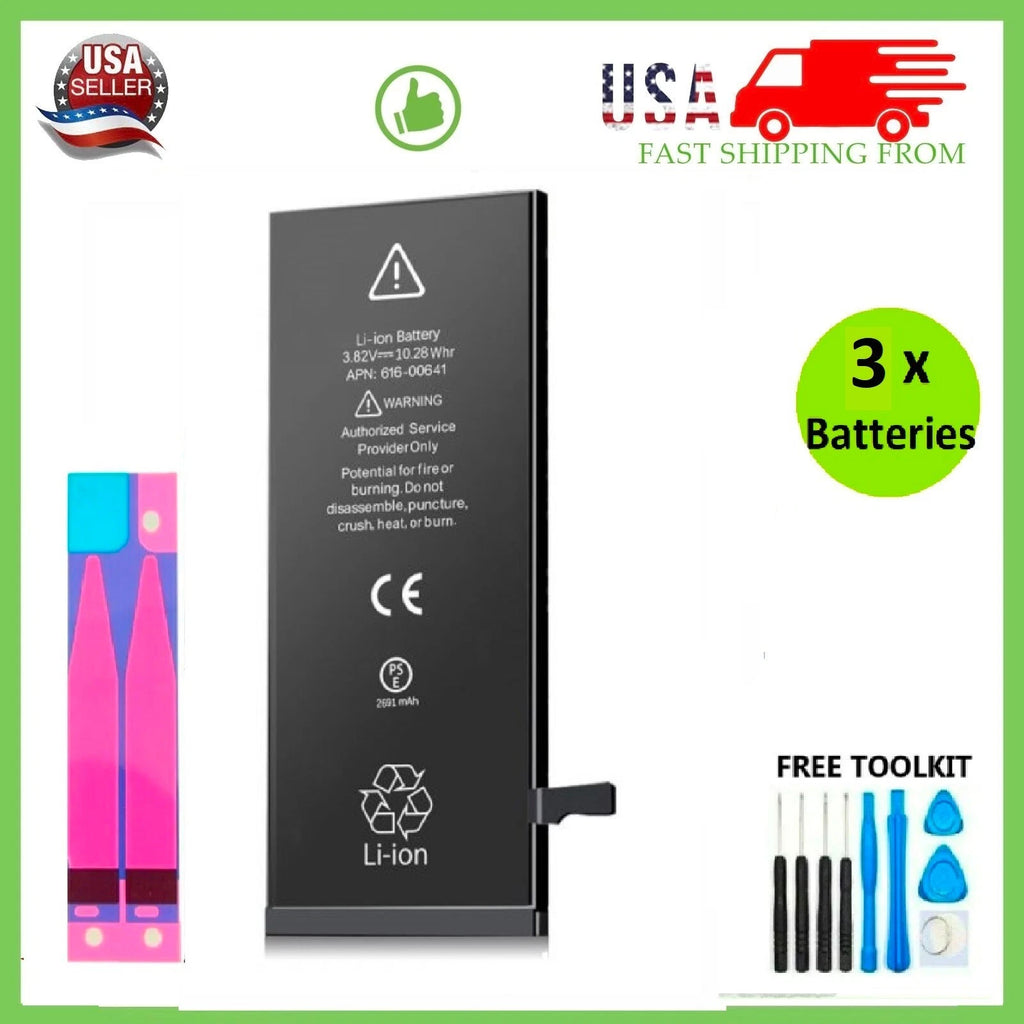 Premium Quality Replacement Internal Battery For iPhone 8/8 Plus + Free Tool LOT