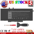 4GVMP Laptop Battery For Dell Latitude 5400 5500 Precision 3540 9JRYT C5GV2 68Wh