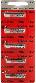 A23 Toshiba 23A 23AE 21/23 GP23 23GA MN21 12 Volt 12v 5 Batteries