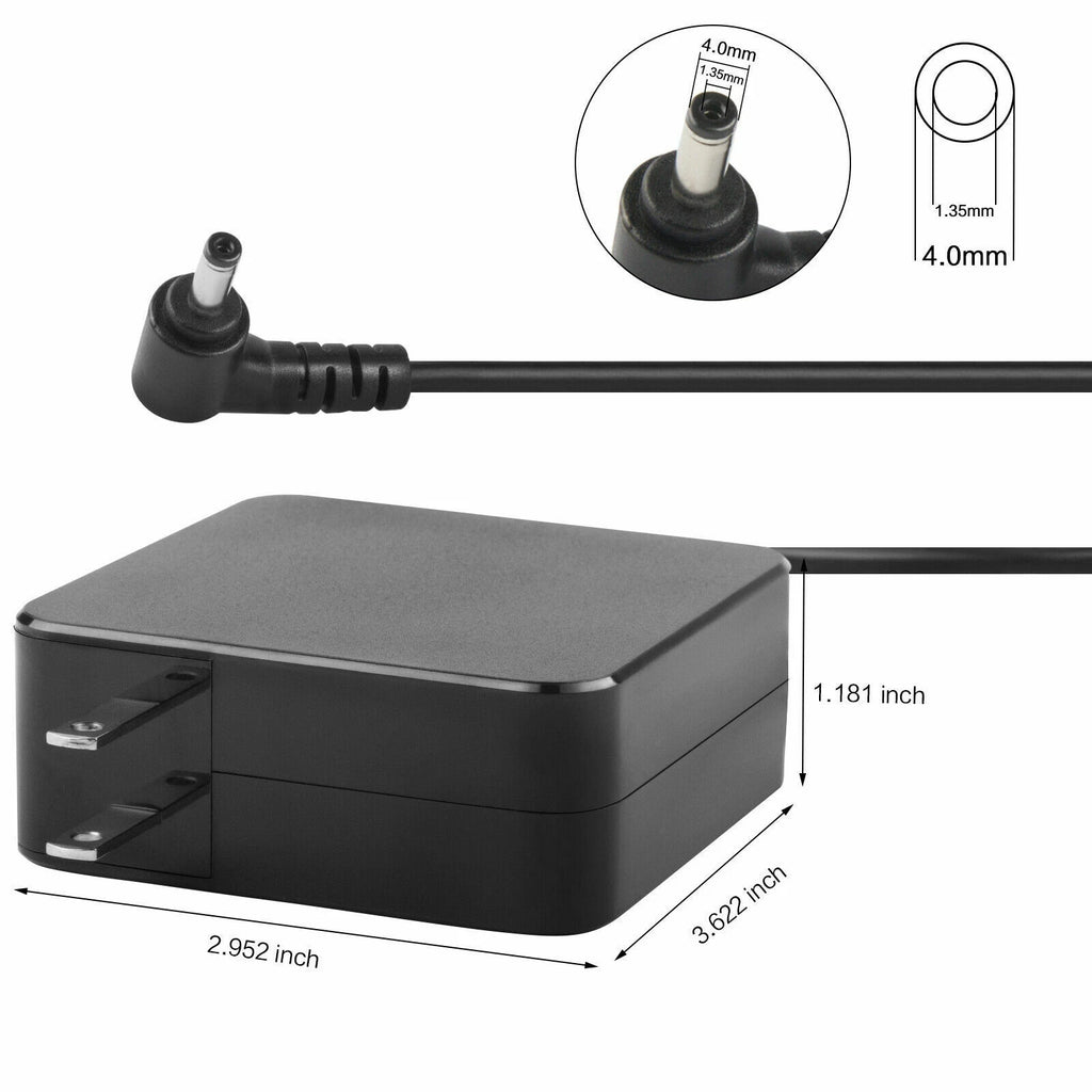 65W AC Adapter Charger For Asus X540 X540L X540LA X540S X540SA X553 Laptop Power