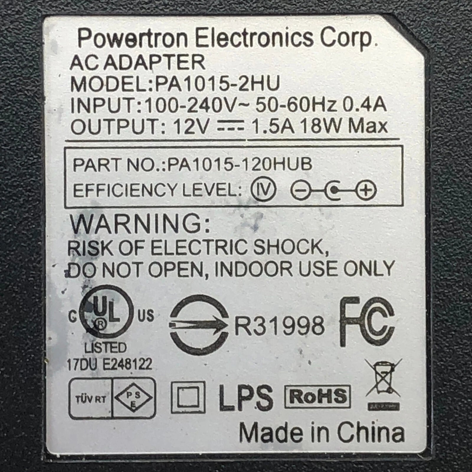 NEW AC Power Adapter for Zebra MZ320 MZ220 iMZ320 iMZ220 Charger