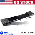 6JHDV Battery For Dell Alienware 17 R2 R3 14.8V 92Wh 8 Cell 17.3" YKWXX PC