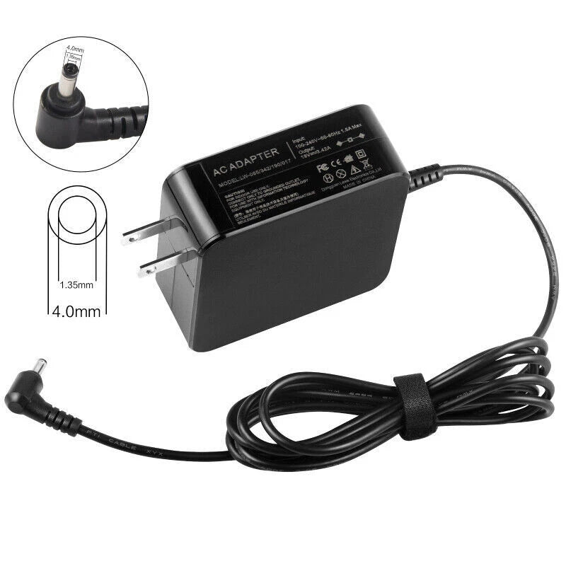 65W 19V 3.42A Charger for Asus Laptop AC Adapter Power Supply PA-1650-78 New