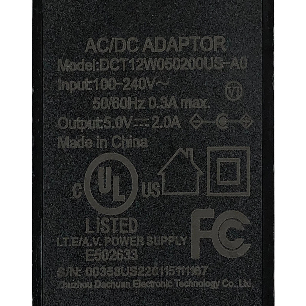 NEW Genuine I.T.E 10W 5V AC Adapter DCT12W050200US-A0 Charger MU12-2050200-A1
