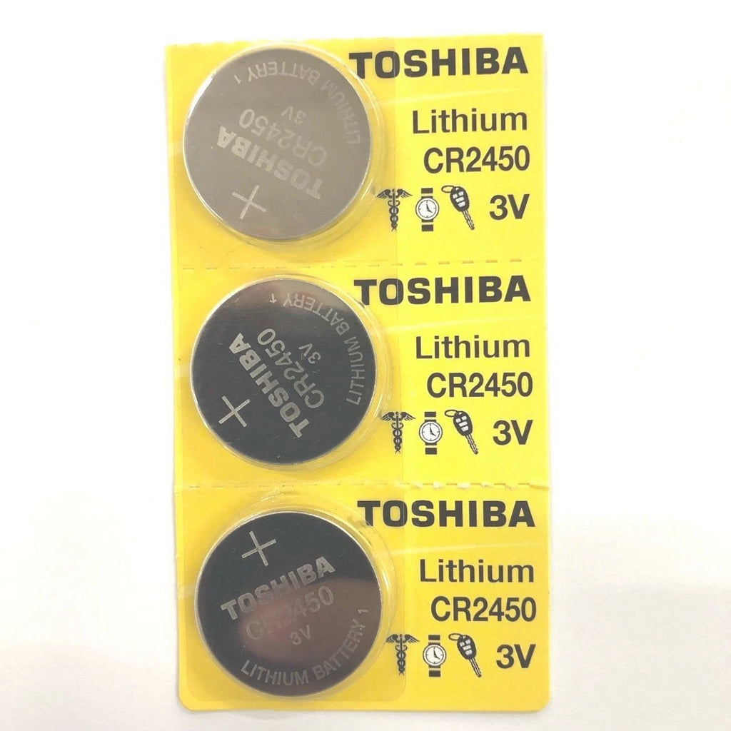3 x New Original Toshiba CR2032 CR 2032 3V LITHIUM BATTERY BR2032 DL2032 Remote