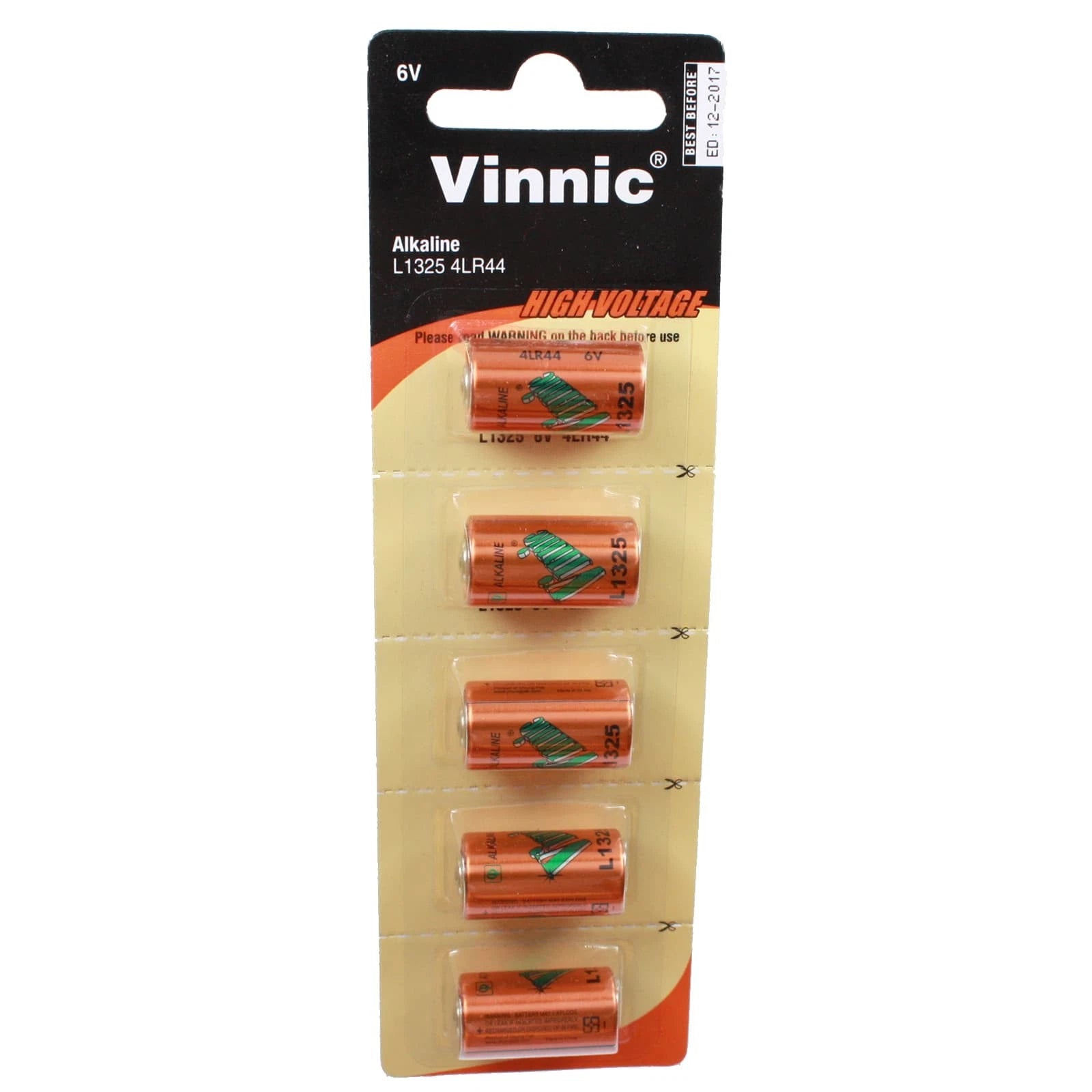 L1325, A544, A28PX, 4034PX, 28A Alkaline 6V Batteries