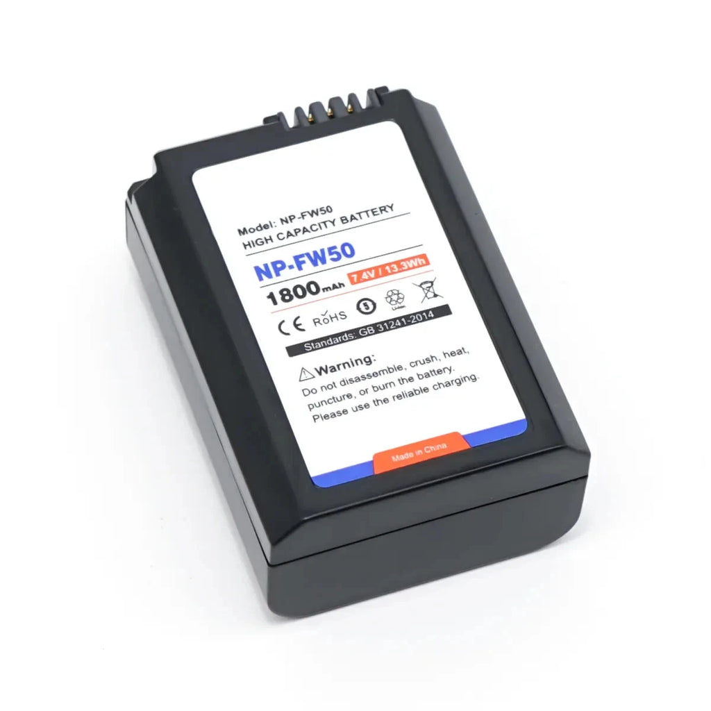 Replacement NP-FW50 Battery for Canon Alpha Cameras