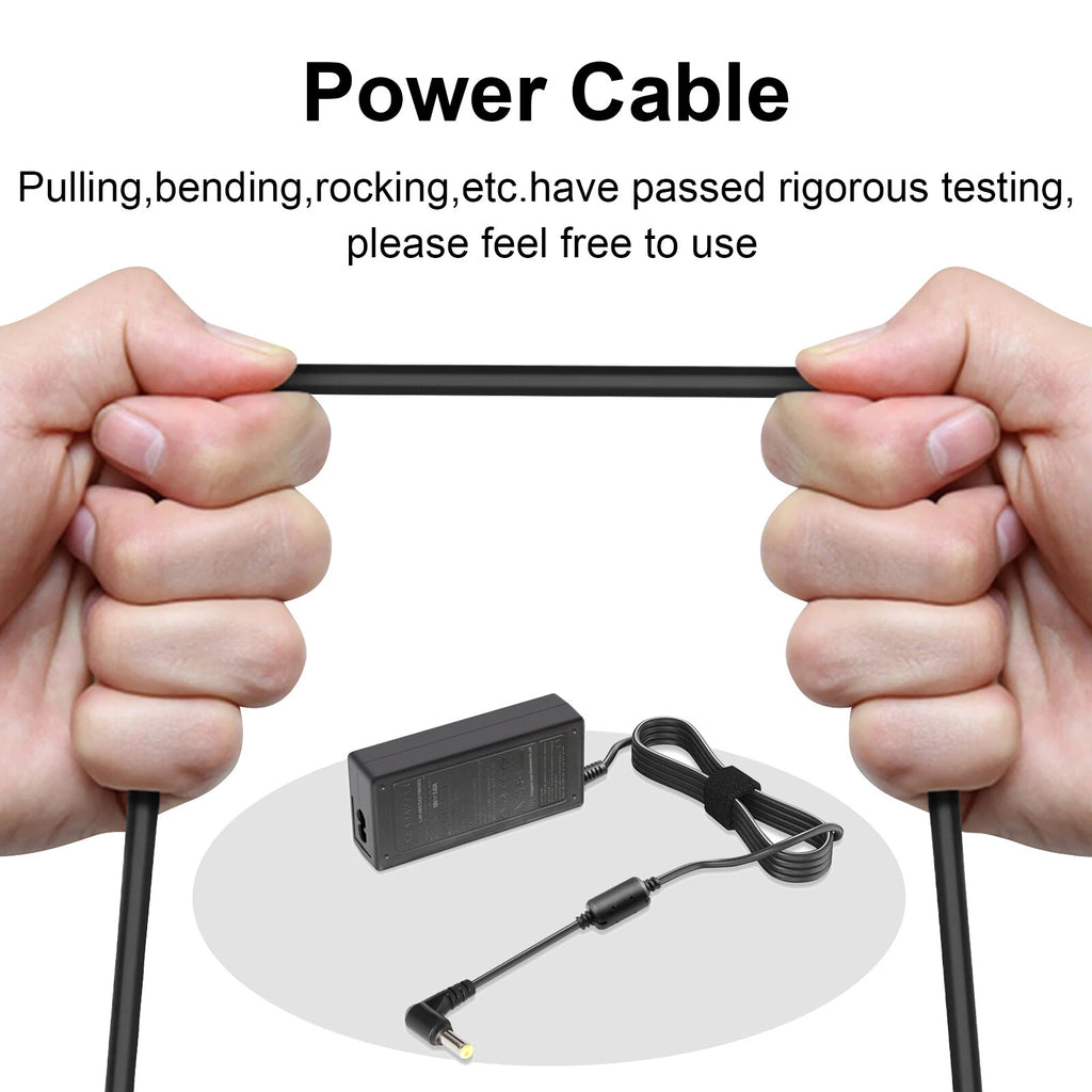 AC Adapter Charger for Toshiba Satellite C655-S5132 L755-S5216 Laptop Power 65W