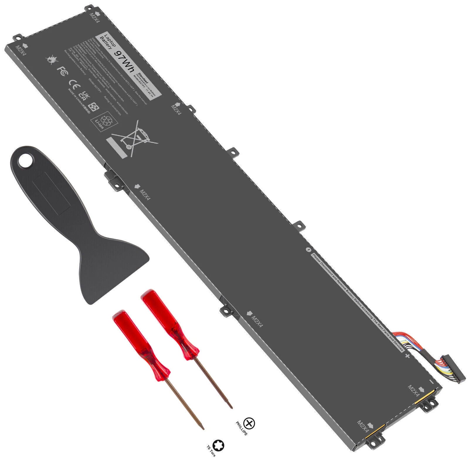 ?LOT 6GTPY Battery For Dell Precision 5520 5530 XPS 15 9560 9570 7590 97Wh FAST