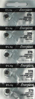 ENERGIZER 379 SR521SW (5 piece) 379 BATTERY NEW SEALED Authorize Seller