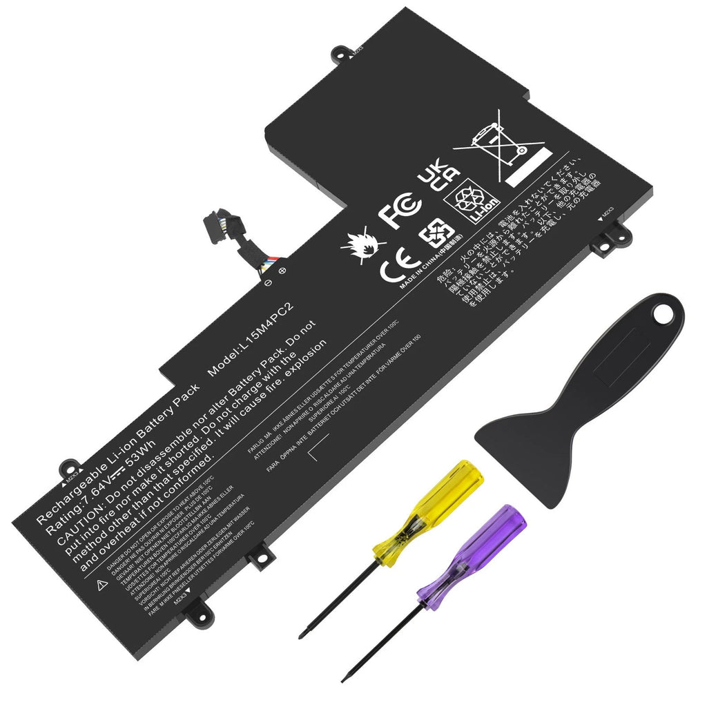 53Wh L15M4PC2 Battery for Lenovo Ideapad Yoga 710-14IKB 710-14ISK 710-15IKB