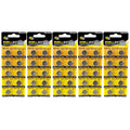 5pc 10pk Exell EB-L1142 Alkaline 1.5V Watch Battery Compatible With AG12 386