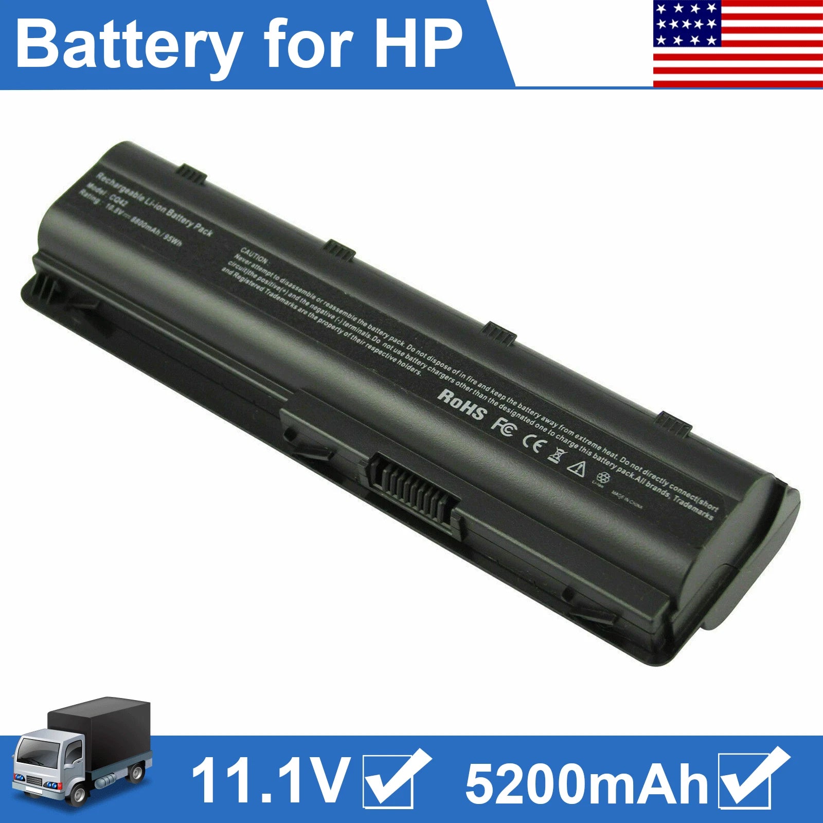 Notebook Laptop Battery for HP MU06 MU09 SPARE 593554-001 593553-001 Long Life