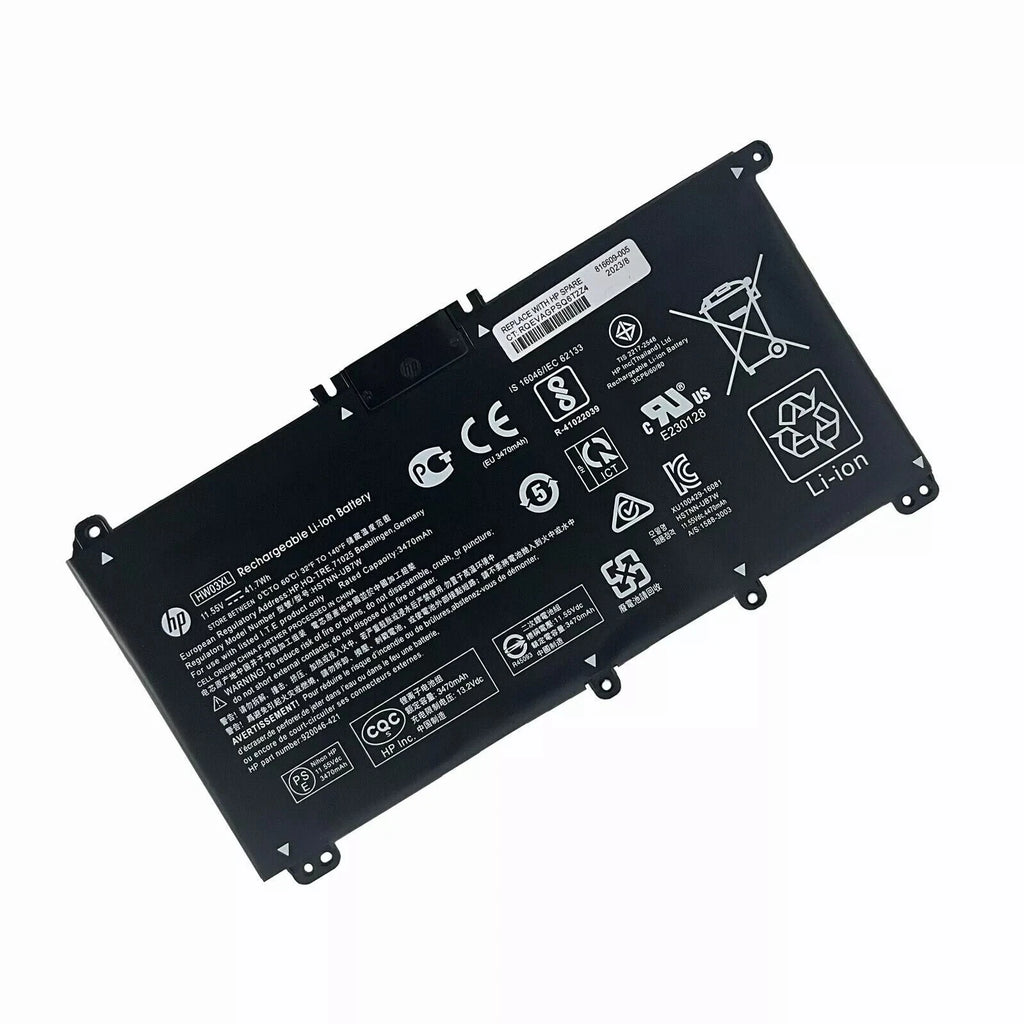 Genuine HW03XL Battery For HP Pavilion 15-EG 15-EH 17-CN L97300-005 HSTNN-IB9O