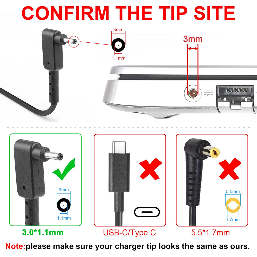 Laptop AC Adapter Charger ADS-48MS-19-2 For LG Gram 15Z90N-R.AAS9U1 Power Cord