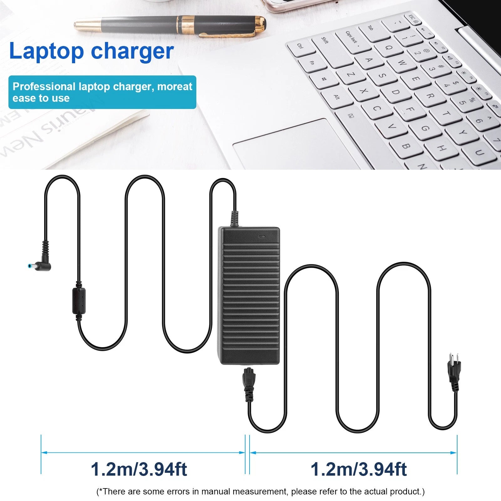 150W 19.5V Laptop Charger for HP Pavilion Gaming 15 17 AC Power Adapter 4.5*3.0