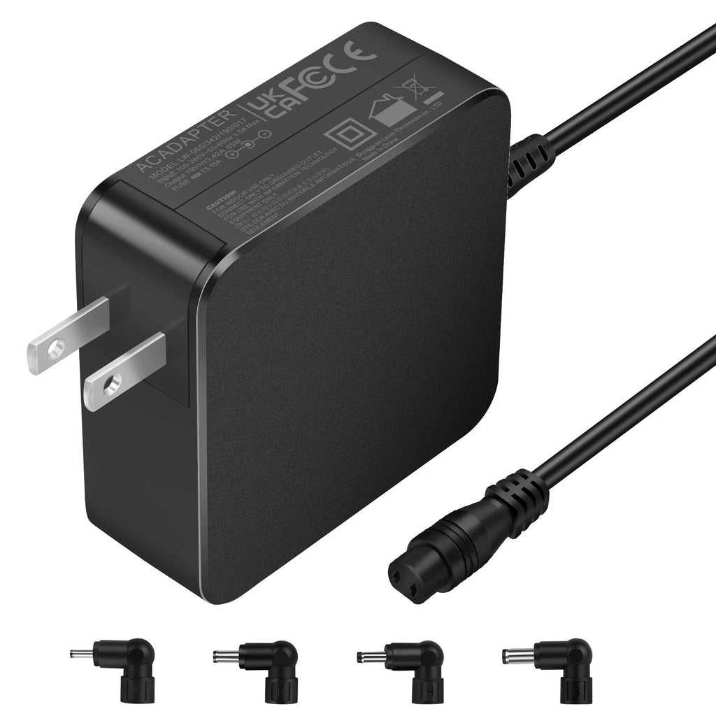 65W Universal Laptop Adapter Charger for ASUS VivoBook Zenbook Chromebook Series