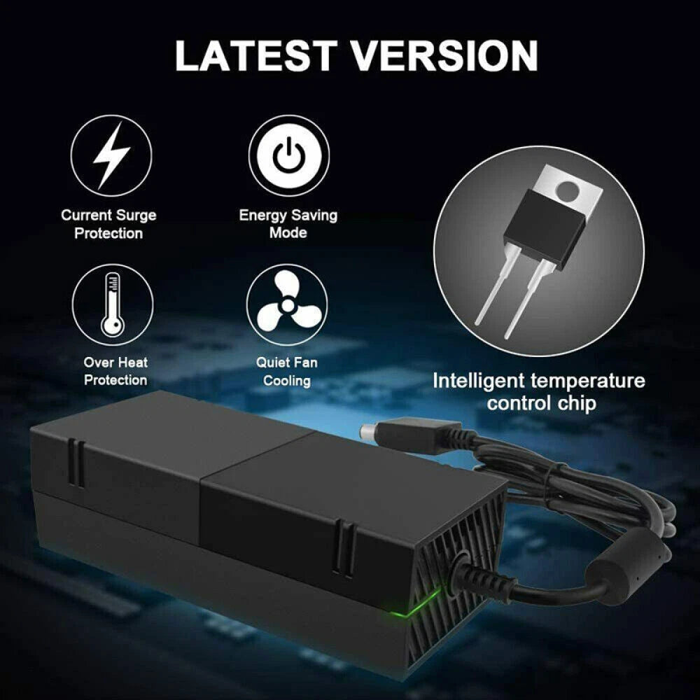 Power Brick for Xbox One, Xbox 360 S Power Supply AC Adapter Charger Replacement