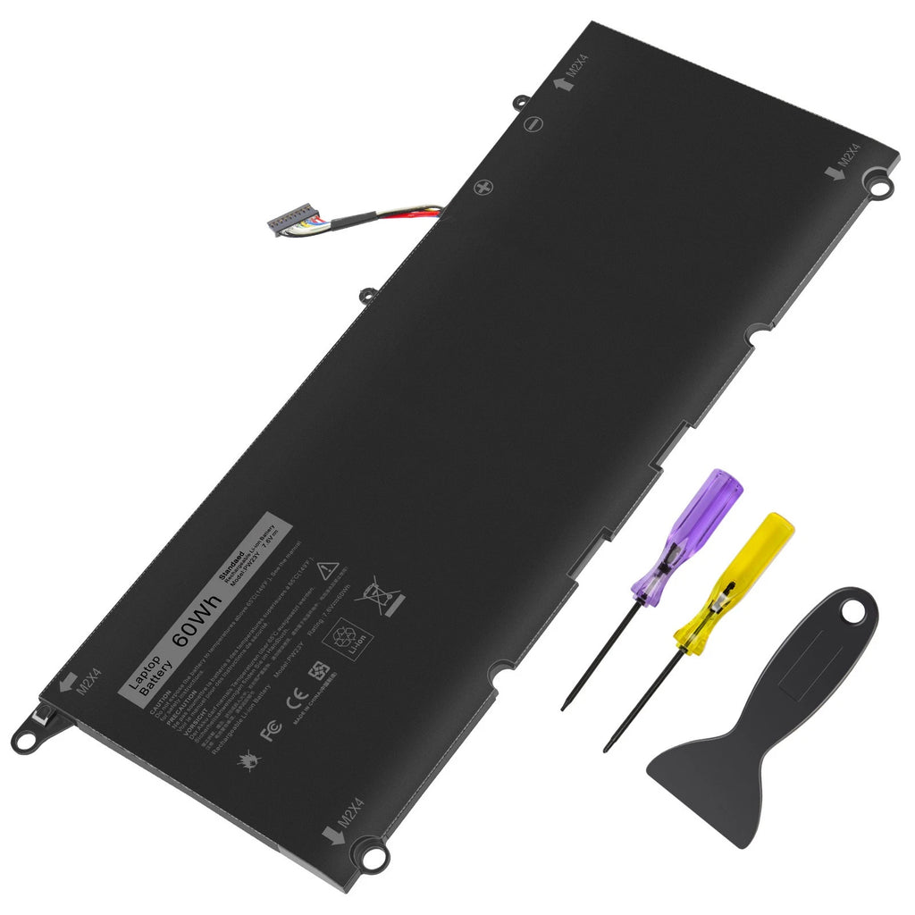 ?Battery PW23Y For Dell Dell XPS 13 9360 13-9360-D1605G Series RNP72 0TP1GT 60Wh
