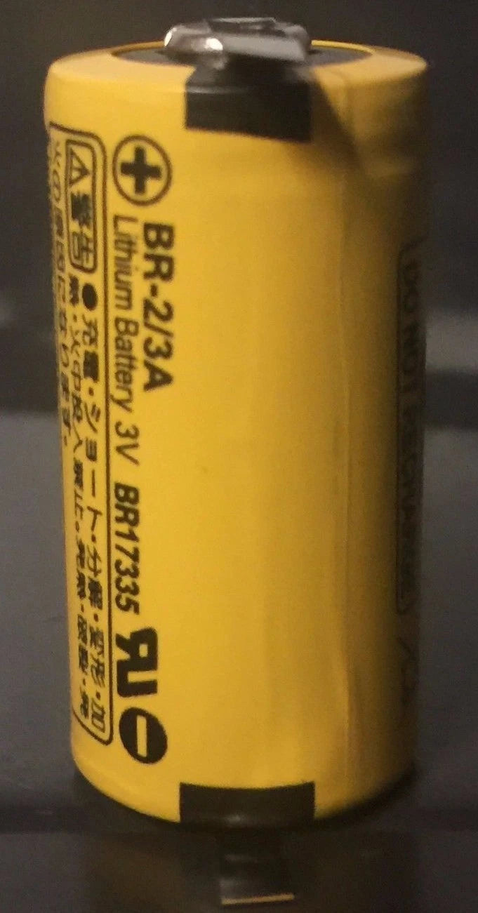 Brand New Panasonic BR-2/3A 3V Lithium Battery with Tabs