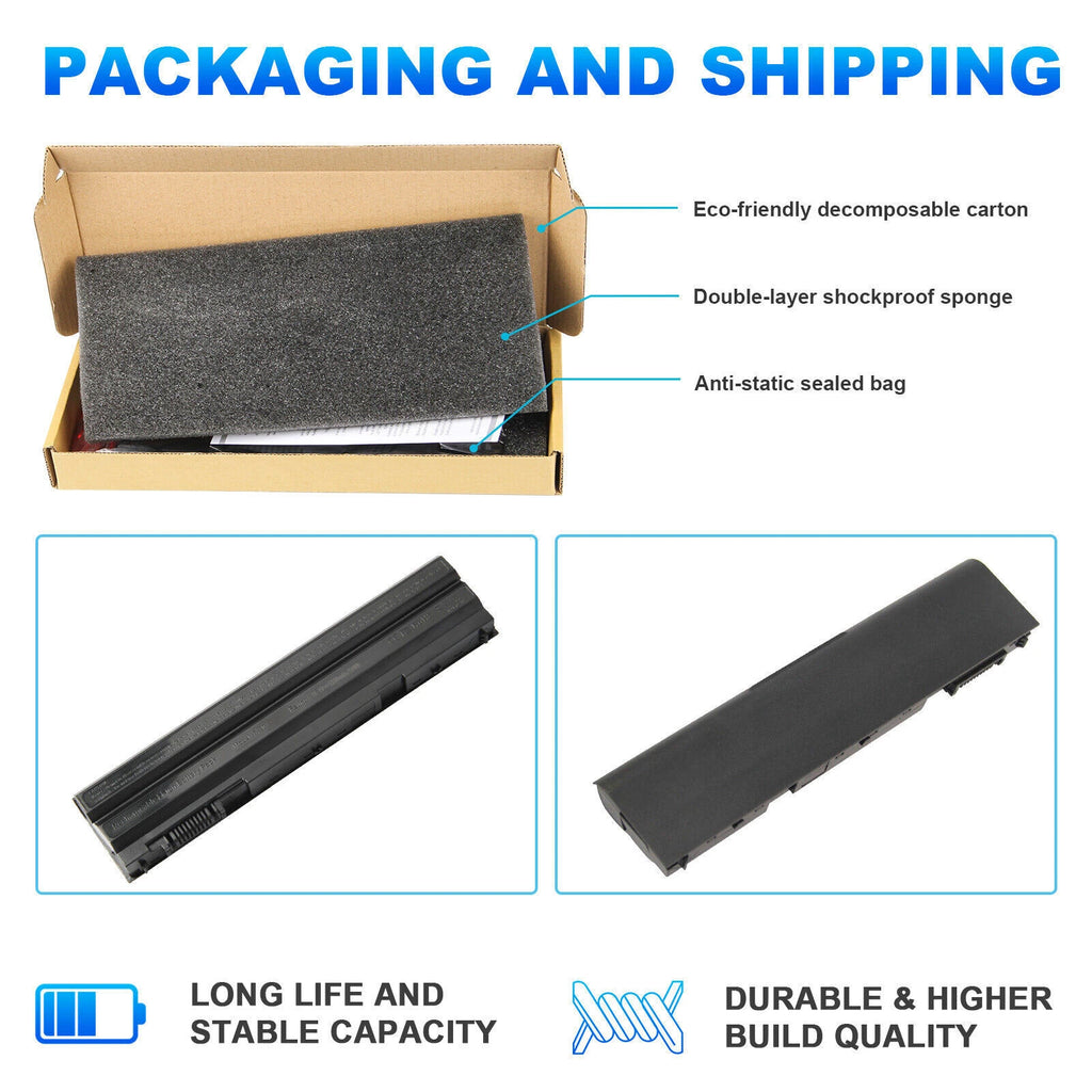 LOT Battery for Dell Latitude E6420 E6440 E5430 E5520 E5530 E6430 E6530 T54FJ US