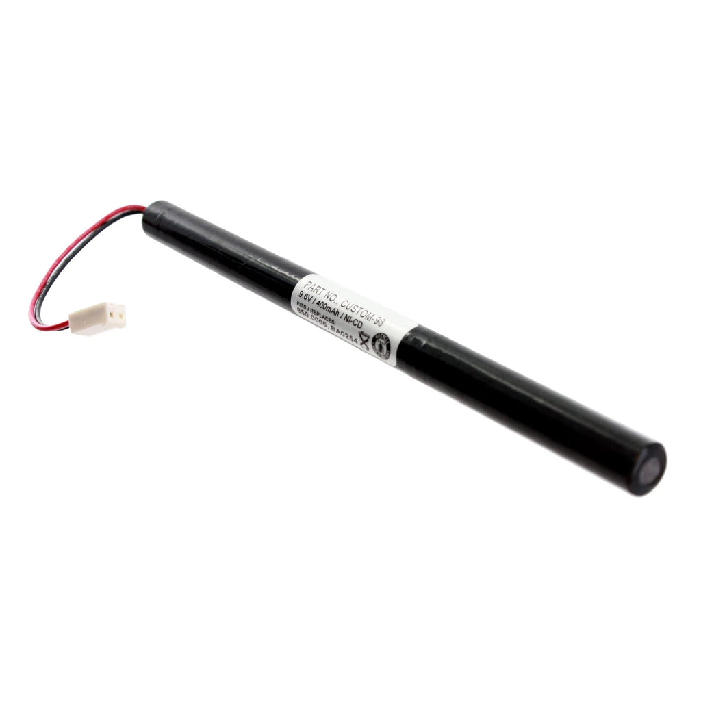 9.6V Emergency Lighting Battery Compatible with Saft BA0254 ANIC1334