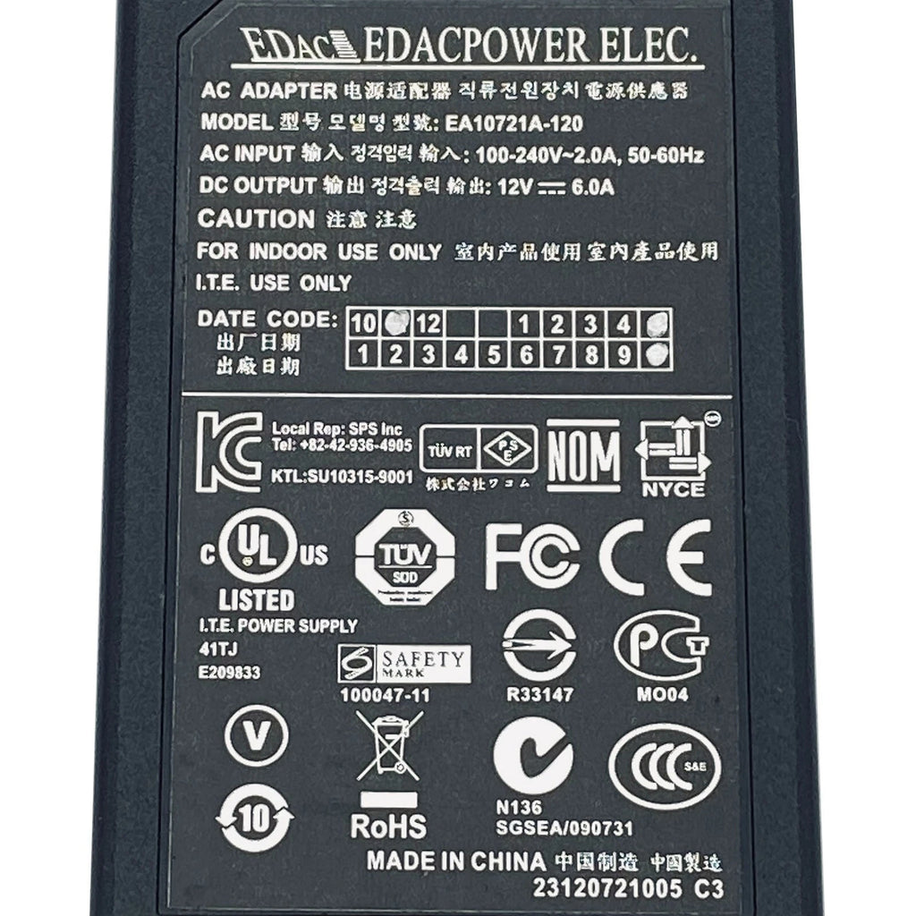 NEW Original Edac AC Adapter for DiskStation DS712+ DS713+ 2-Bay NAS Server