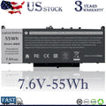 J60J5 MC34Y Battery For Dell Latitude E7270 E7470 WYWJ2 GG4FM 451-BBSY 451-BBSX