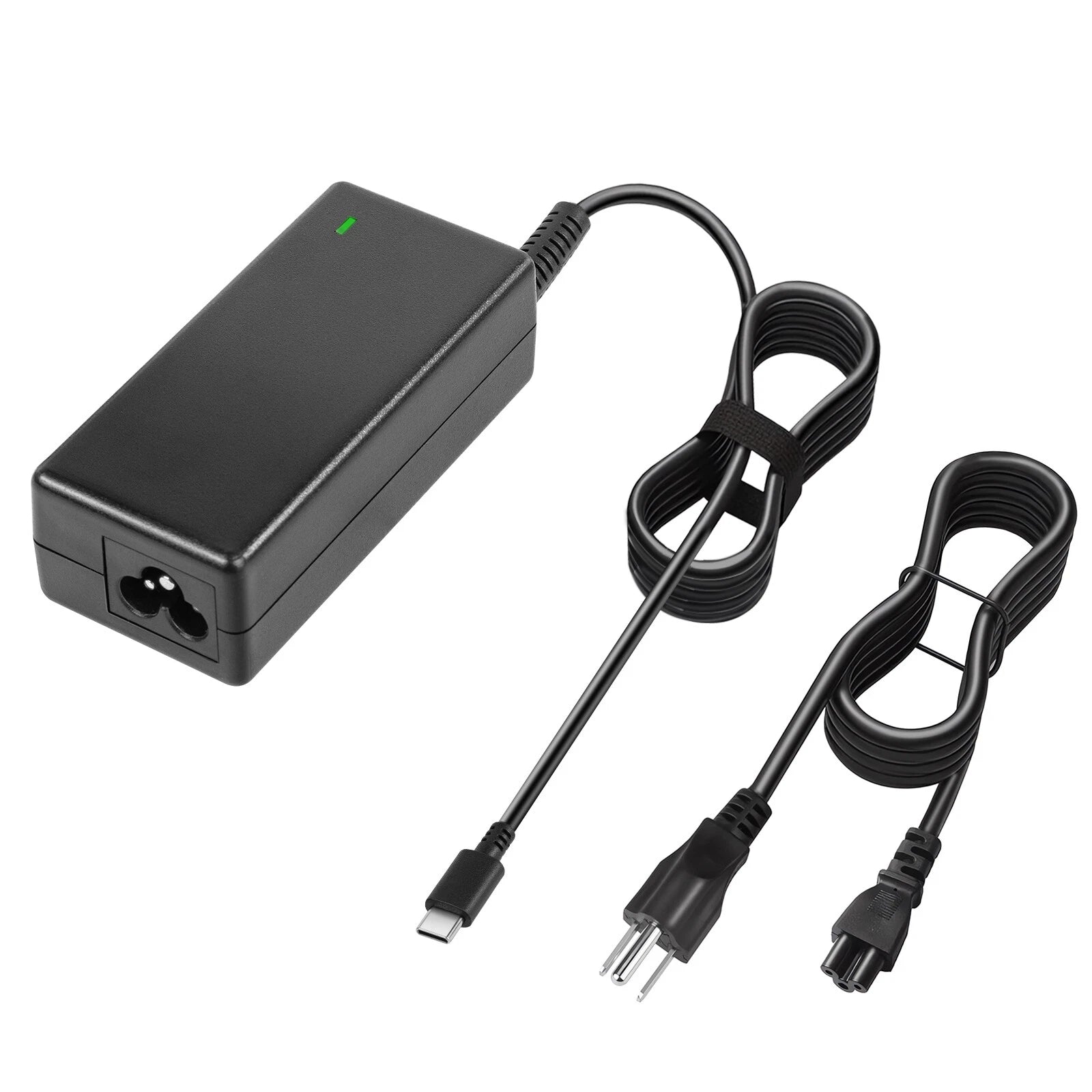 45W Type-C AC Adapter Power Charger For Dell Chromebook 3100 3100 2 in 1 Laptop