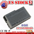 D610 Battery for Dell Latitude D520 D500 D530 D600 Inspiron 500m 510m 600m 58Wh
