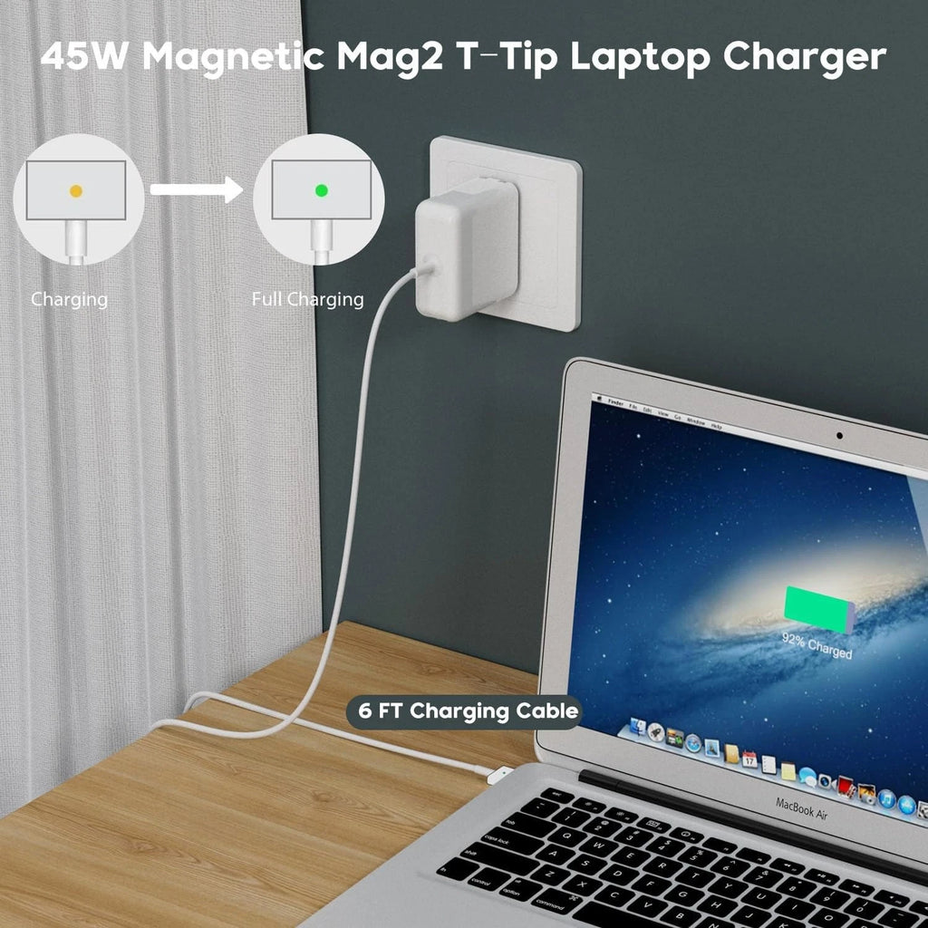 45W Power Adapter Charger for Apple Macbook Air 11" 13" 2012 2013 2014 2015 2016