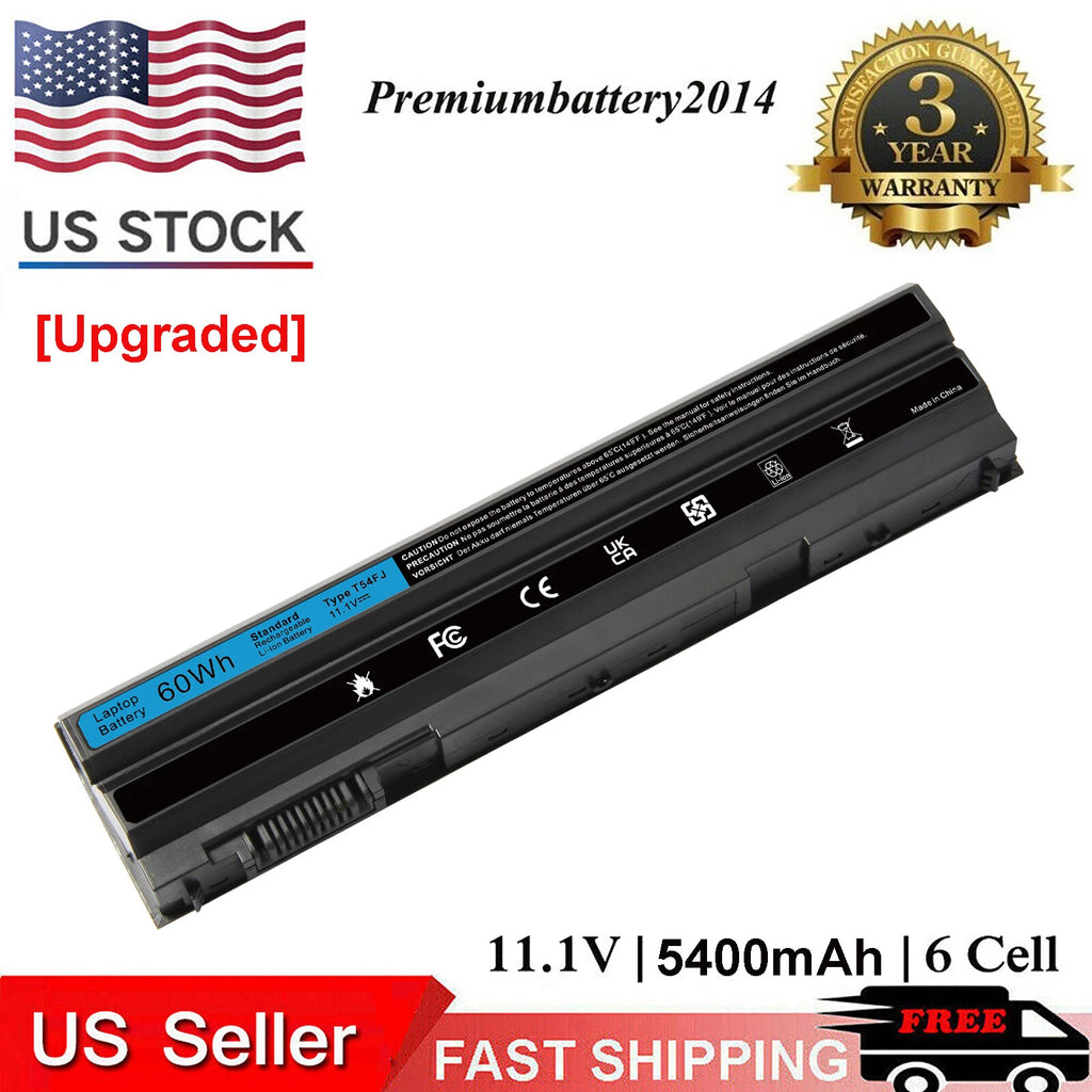 For Dell Latitude E6440 E6540 6-Cell 60Wh 11.1v Battery HTX4D Type N3X1D R48V3