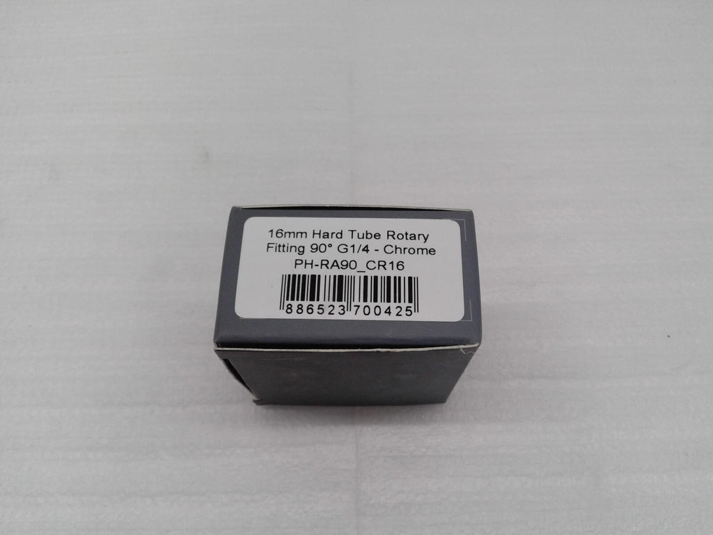 New Phanteks PH-RA90_CR16 16mm Hard Tube Rotary fitting 90 degree G1/4 -Chrome
