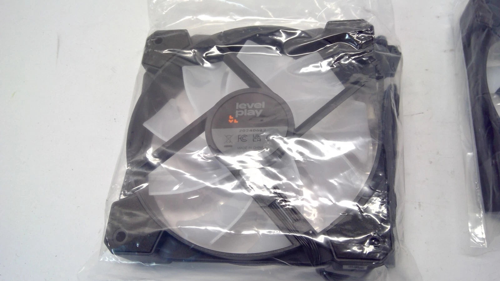 Lot of 3 CyberPower/ZHANYU PC Desktop RGB PWM CPU Cooling Fan /AE1800-PWM*READ*