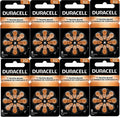 60 x Duracell Activair 312 Size Hearing aid batteries Zinc air 10 Packs of 6