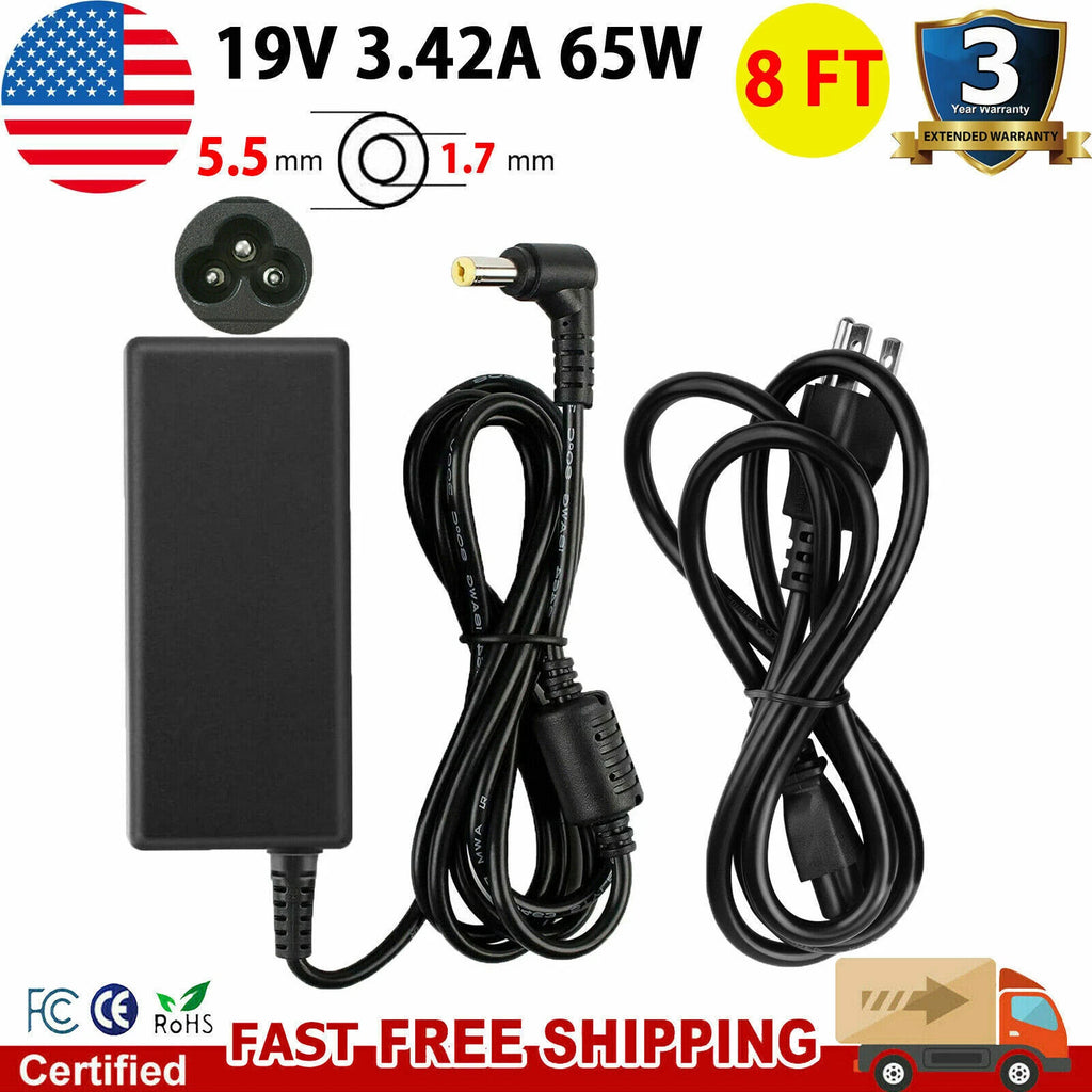 AC Adapter Charger for Acer Aspire E15 N15Q1 E5 E5-575 E5-521 R3 R3-471 Laptop