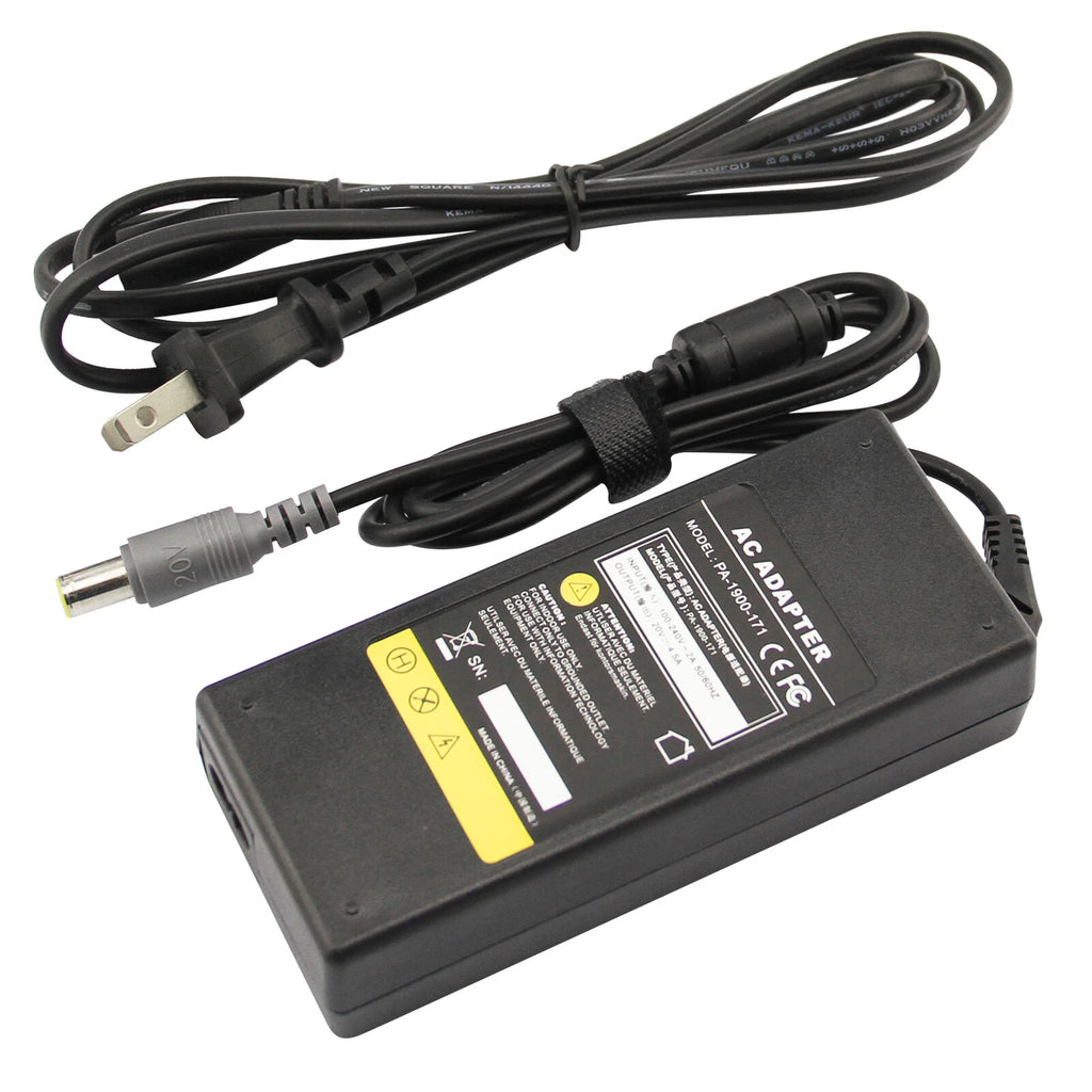 90w Charger for Lenovo Thinkpad X200 X201 X220 X230 X230t X301 Ac Adapter 2 Pins