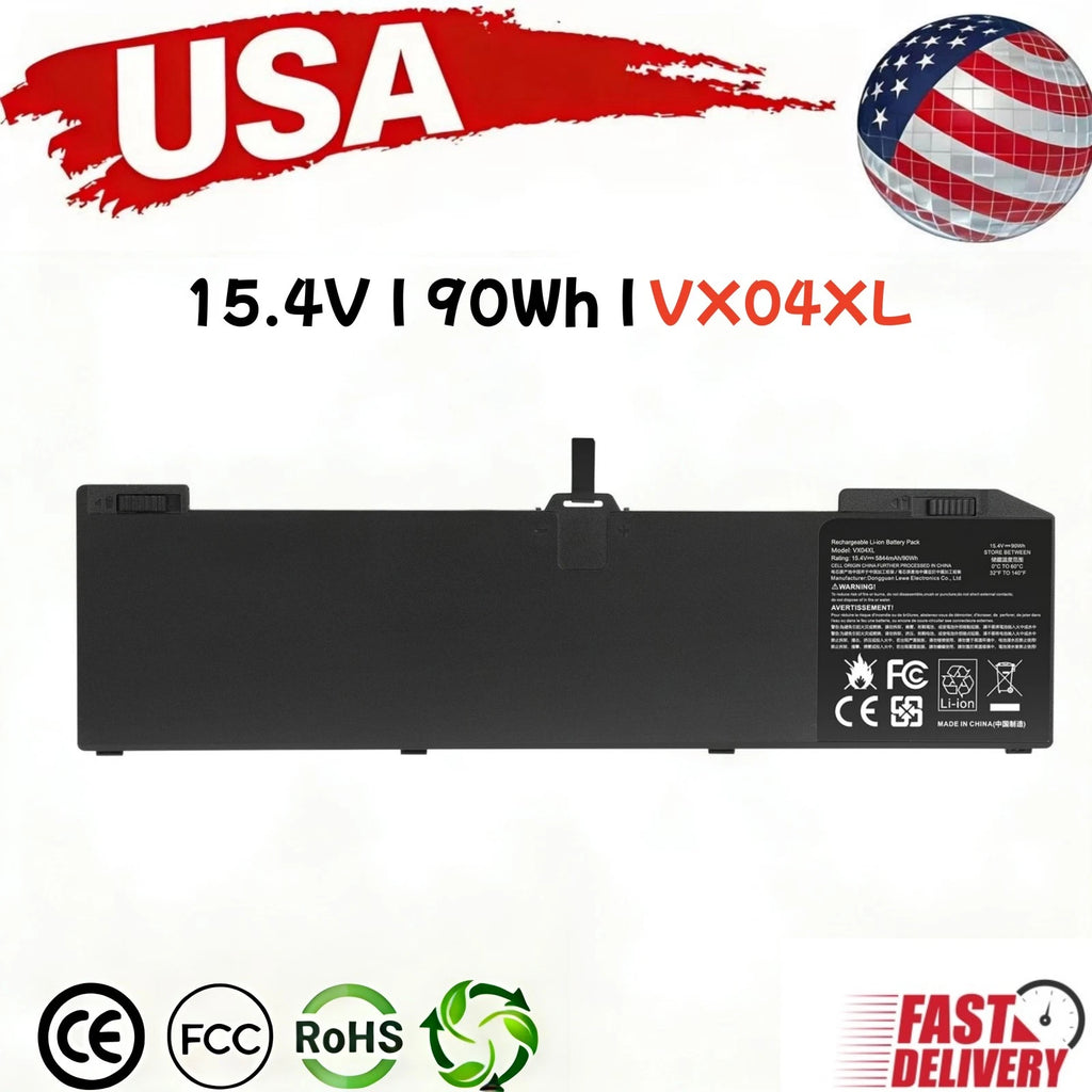 VX04XL Battery for HP ZBook 15 G5 G6 L05766-855 L06302-1C1 HSTNN-IB8F HSN-Q13C