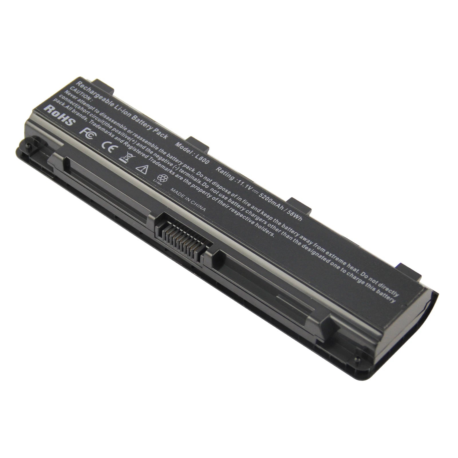 PA5024U-1BRS Battery For Toshiba Satellite C850 PABAS260 PA5026U-1BRS 5200mAh