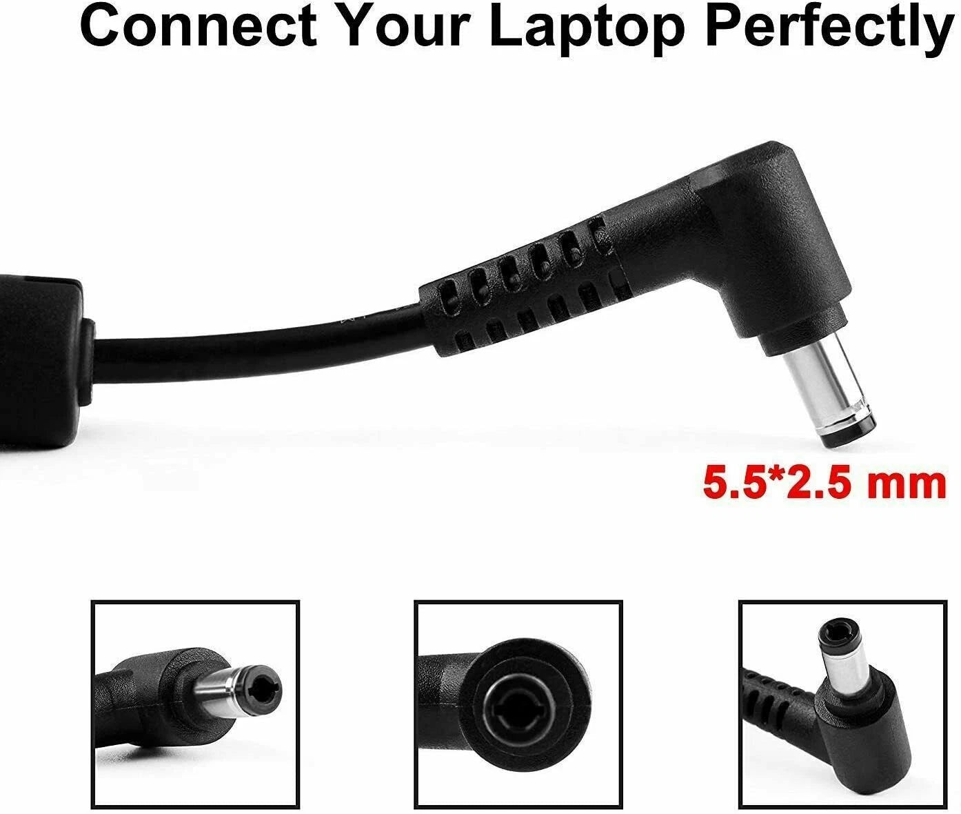 Charger Adapter for MSI GS65 GF63 GS63VR GT70 GF65 GF75 GS75 GS63 Gaming Laptop