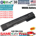 8 Cell Laptop Battery for HP EliteBook 8560w 8570w 632427-001 VH08 632425-001 US