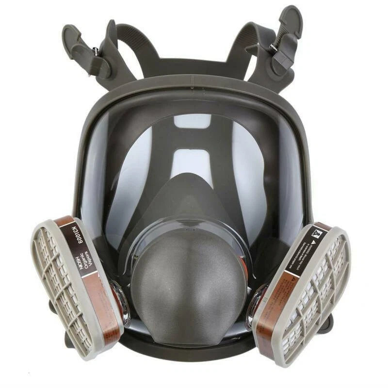 15in1 Facepiece Full Face Gas Mask Filter for Spray Respirator Painting Reusable