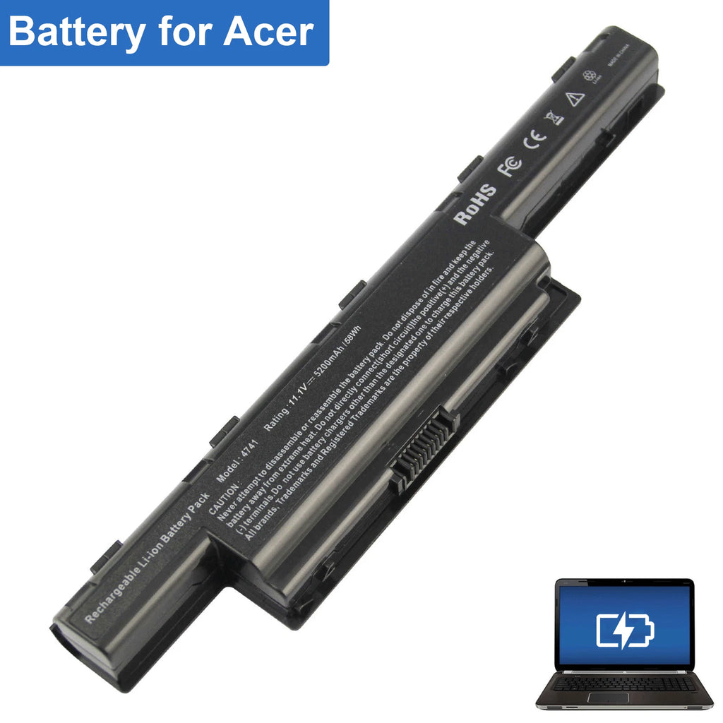 4551 Battery For Acer Aspire 4741 5250 5251 5336 5736 AS10D31 AS10D51 58Wh NEW