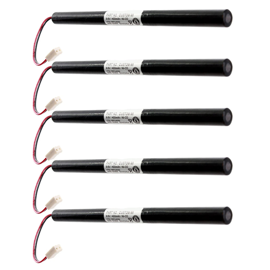 5pc Emergency Light Battery Compatible With ANIC1334