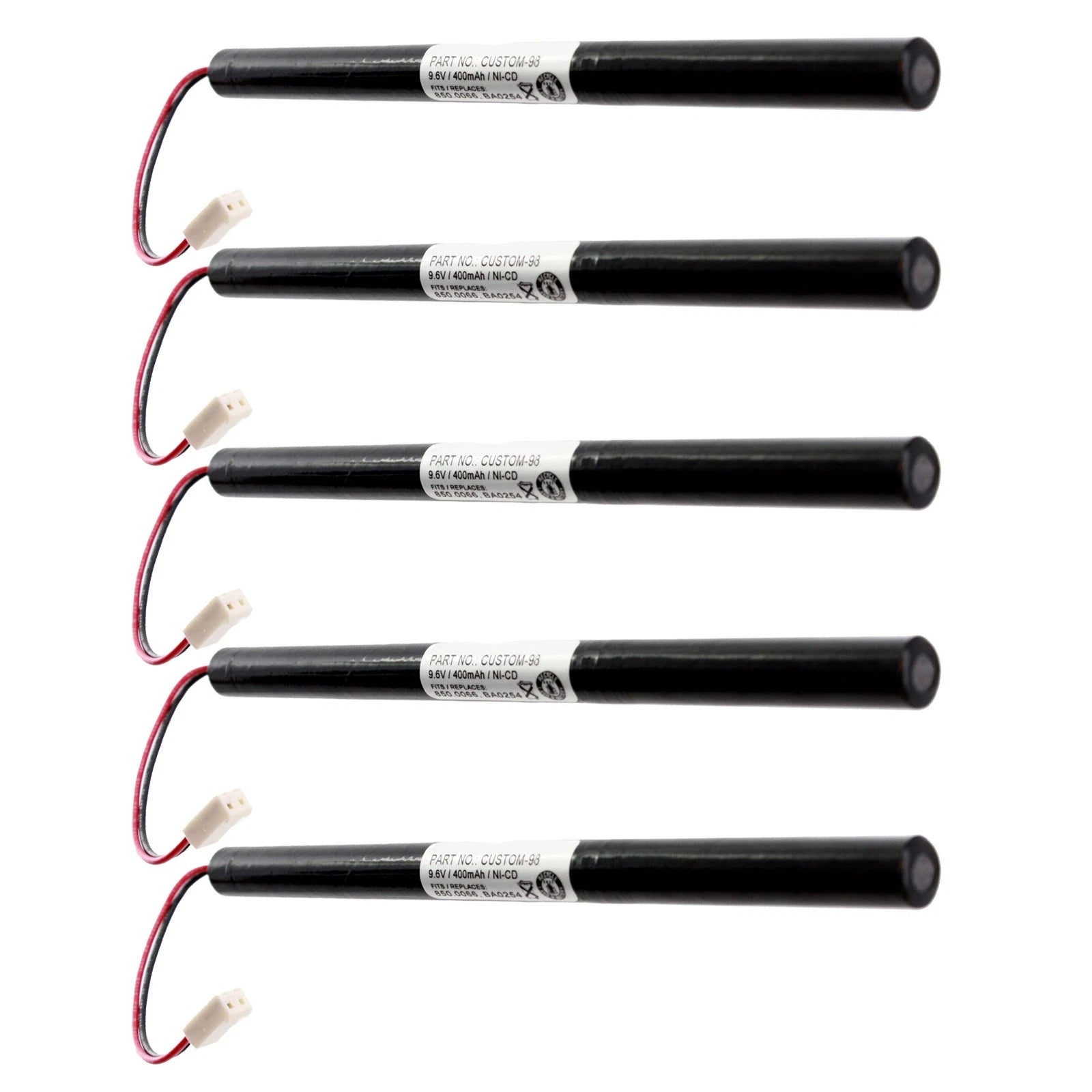 5pc Emergency Light Battery Compatible With ANIC1334