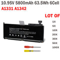 ??LOT A1331 Battery For Apple MacBook 13" A1342 (White Unibody 2009-2010) 63.5Wh
