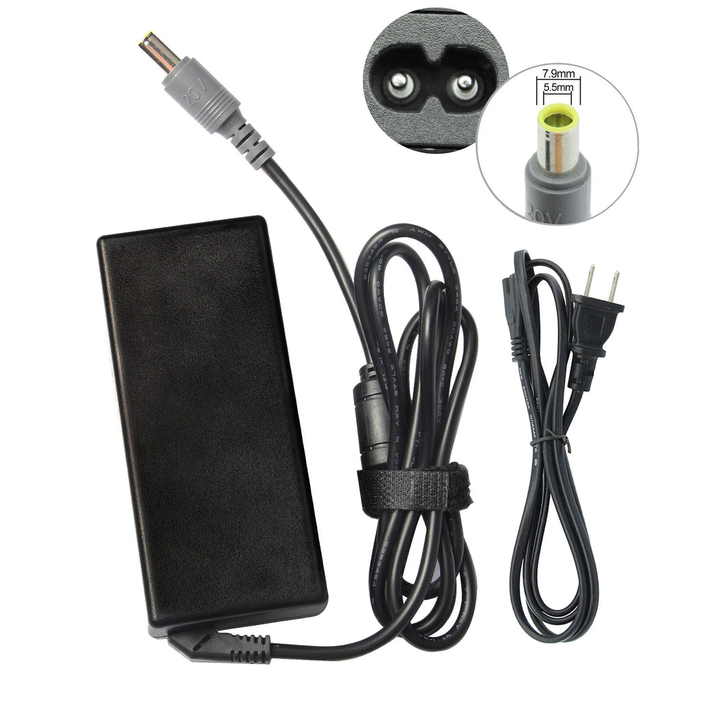 65W AC Adapter Laptop Charger for Lenovo Thinkpad E545 T530 T61 X140e X230 7.5mm