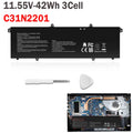 Battery C31N2201 For Asus Vivobook 15 X1504VA X1504ZA S16 OLED X1605EA Serie 42W
