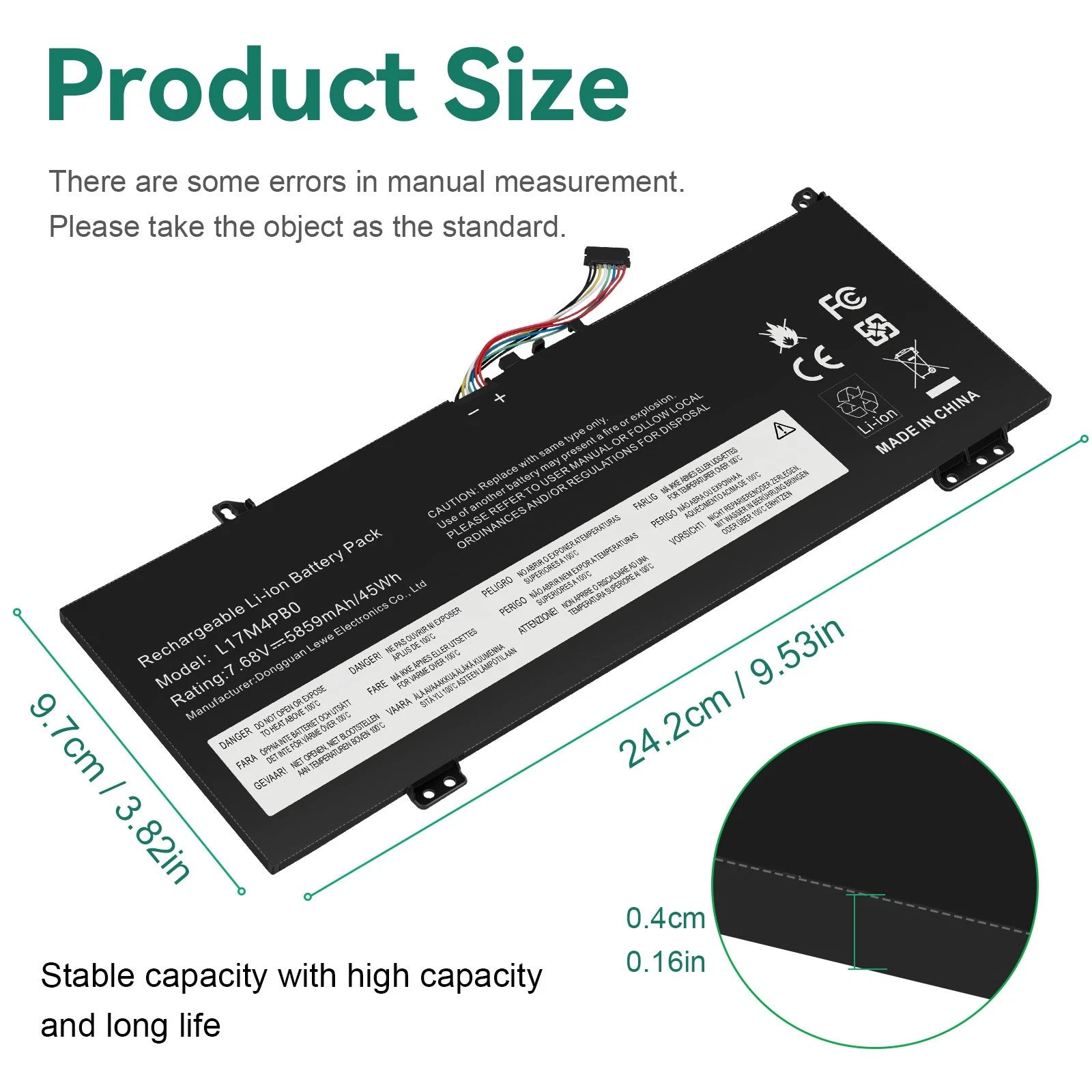 L17C4PB0 L17M4PB0 Battery For Lenovo Yoga 530-14ARR 530-14IKB Flex 6-14IKB 45wh