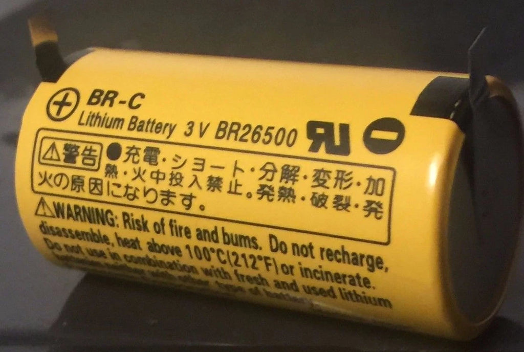 Brand New Panasonic BR-C 3V 5000mAh Lithium Battery with Tabs